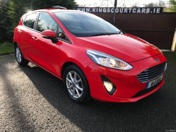 Ford Fiesta Hatchback, Petrol, 2019, Red