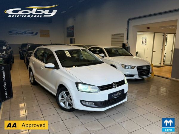 Volkswagen Polo Hatchback, Petrol, 2014, White