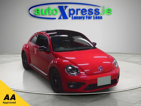 Volkswagen Beetle Hatchback, Petrol, 2018, Red