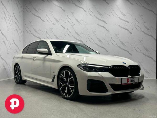 BMW 5-Series Saloon, Diesel, 2022, White