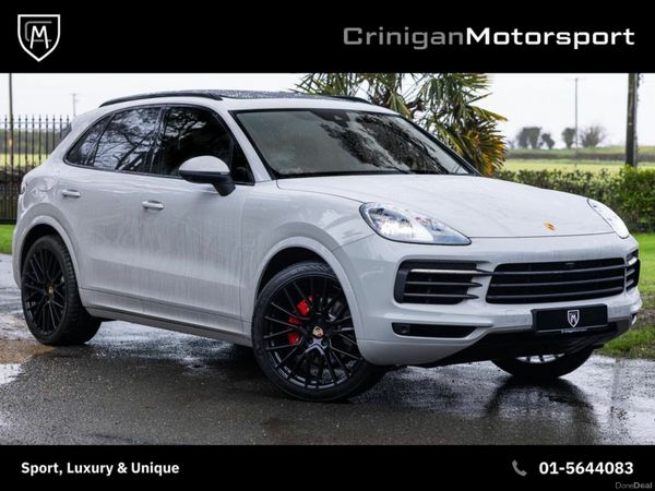 Porsche Cayenne SUV, Petrol Plug-in Hybrid, 2023, Grey