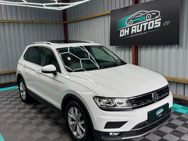 Volkswagen Tiguan SUV, Diesel, 2020, White