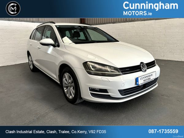 Volkswagen Golf Estate, Petrol, 2015, White