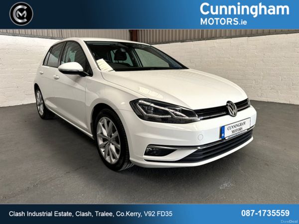 Volkswagen Golf Hatchback, Petrol, 2019, White