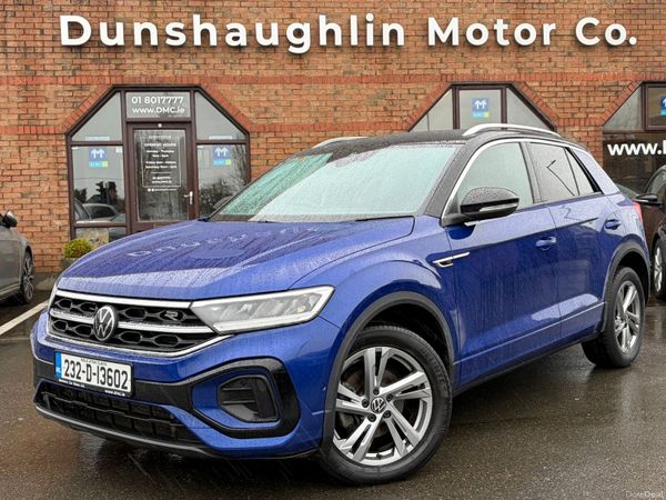 Volkswagen T-Roc SUV, Petrol, 2023, Blue