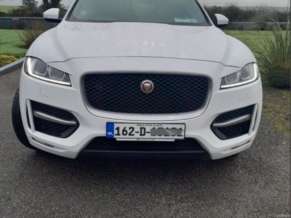 Jaguar F-Pace SUV, Diesel, 2016, White