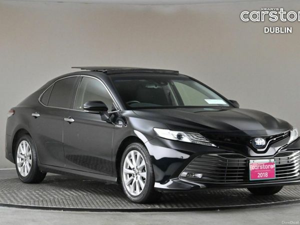 Toyota Camry Saloon, Petrol Hybrid, 2018, Black