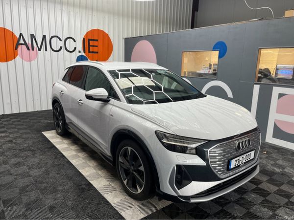 Audi Q4 e-tron SUV, Electric, 2023, White