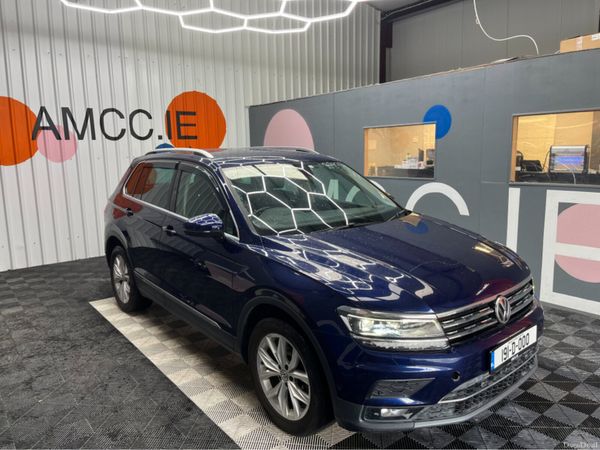Volkswagen Tiguan SUV, Diesel, 2019, Blue