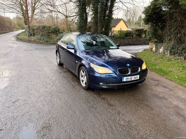 BMW 5-Series Saloon, Diesel, 2009, Blue