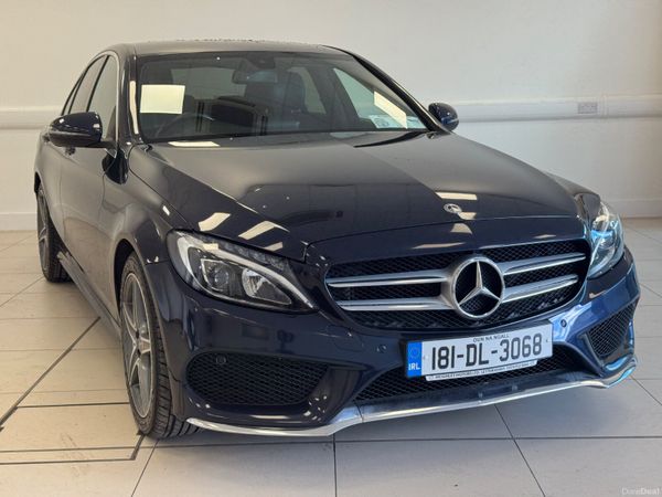 Mercedes-Benz C-Class Saloon, Diesel, 2018, Blue