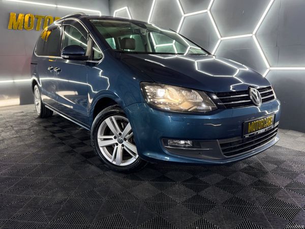 Volkswagen Sharan MPV, Petrol, 2015, Blue