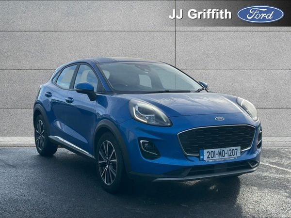 Ford Puma MPV, Petrol Hybrid, 2020, Blue