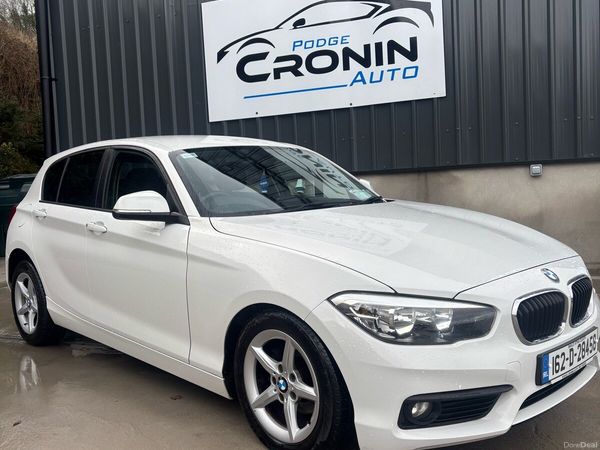 BMW 1-Series Hatchback, Diesel, 2016, White