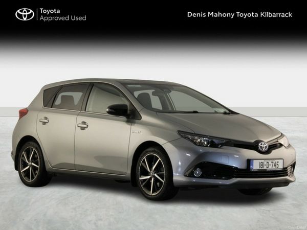 Toyota Auris Hatchback, Petrol Hybrid, 2018, Grey