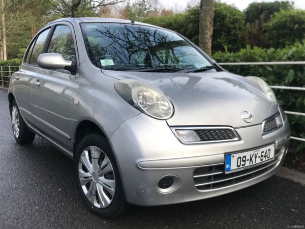 Nissan Micra Hatchback, Petrol, 2009, Silver