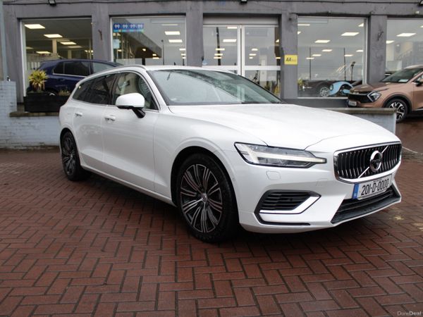 Volvo V60 Estate, Petrol Plug-in Hybrid, 2020, White