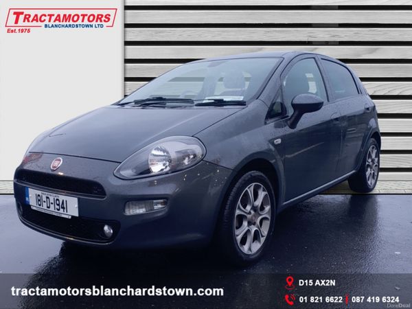 Fiat Punto Hatchback, Petrol, 2018, Grey