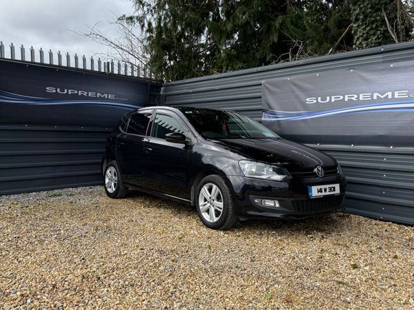 Volkswagen Polo Hatchback, Petrol, 2014, Black
