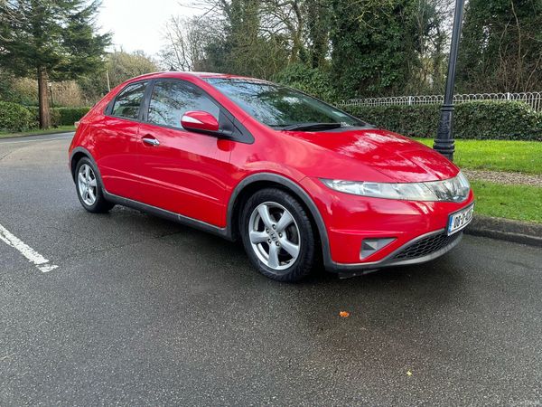 Honda Civic Hatchback, Petrol, 2008, Red
