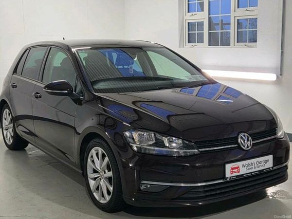 Volkswagen Golf Hatchback, Diesel, 2017, Black