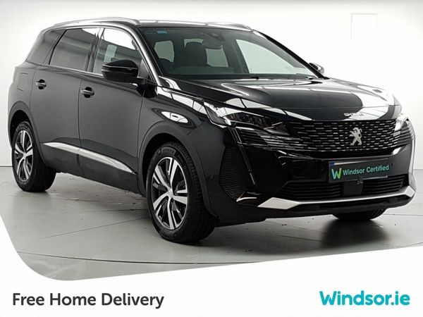 Peugeot 5008 MPV, Petrol Hybrid, 2024, Black