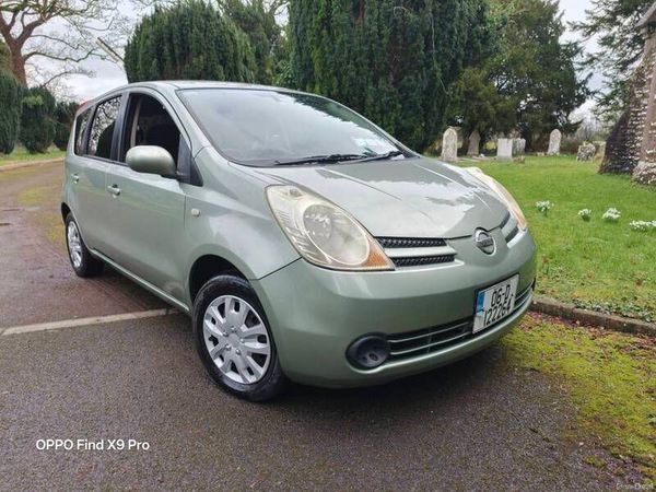 Nissan Note Hatchback, Petrol, 2006, Green