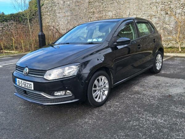 Volkswagen Polo Hatchback, Petrol, 2015, Black
