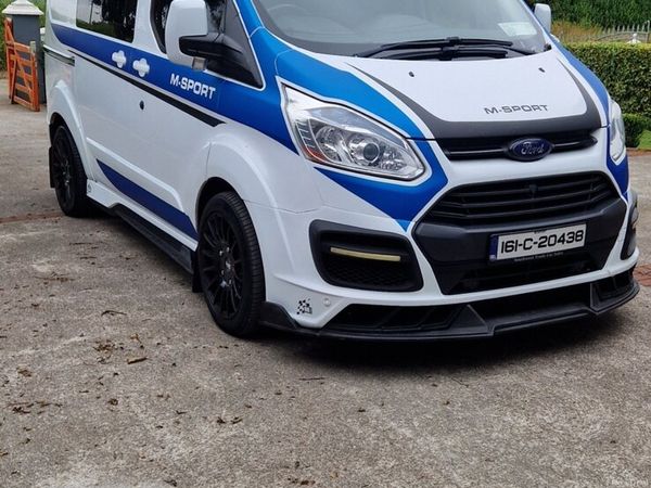 Ford Transit Custom Crew Cab, Diesel, 2016, White
