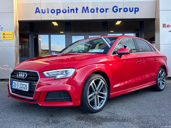 Audi A3 Saloon, Diesel, 2020, Red
