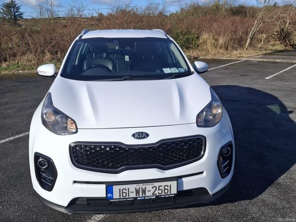 Kia Sportage SUV, Diesel, 2016, White