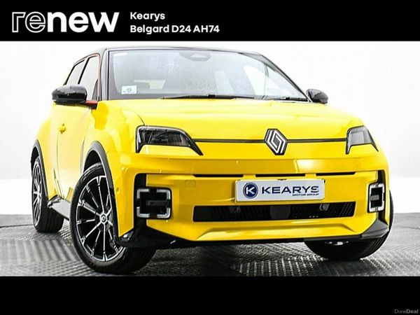 Renault 5 Hatchback, Electric, 2025, Yellow