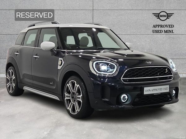 Mini Countryman SUV, Petrol Plug-in Hybrid, 2022, Black