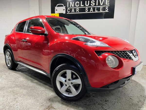 Nissan Juke SUV, Diesel, 2017, Red
