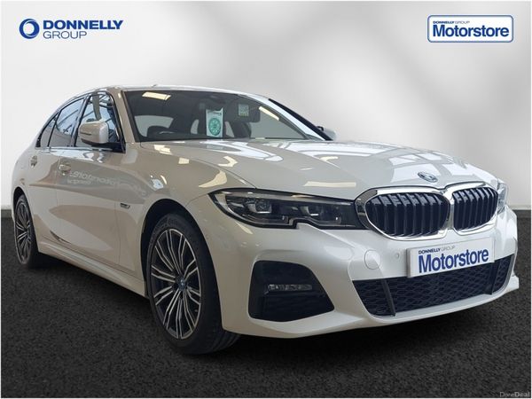 BMW 3-Series Saloon, Petrol Hybrid, 2021, White