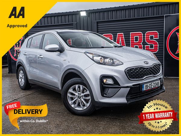 Kia Sportage SUV, Diesel, 2019, Silver