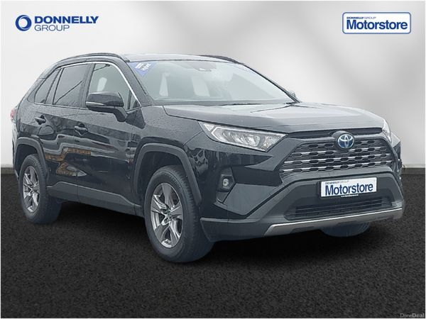 Toyota RAV4 Estate, Petrol Hybrid, 2022, Black
