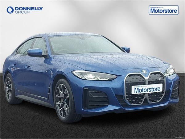 BMW i4 Hatchback, Electric, 2022, Blue