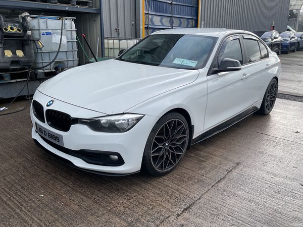 BMW 3-Series Saloon, Diesel, 2016, White