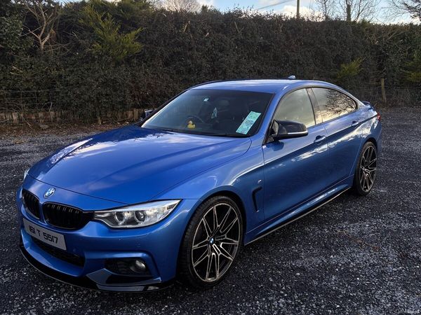 BMW 4-Series Coupe, Diesel, 2016, Blue