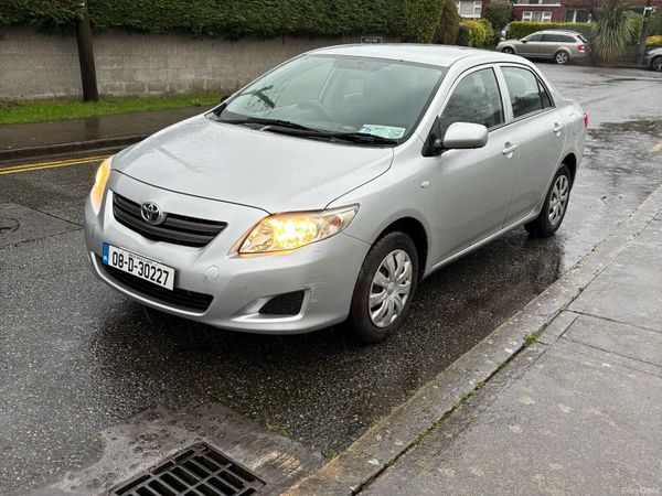 Toyota Corolla Saloon, Petrol, 2008, Silver