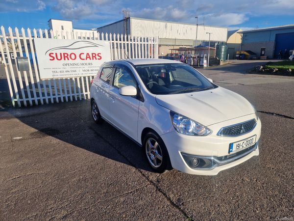 Mitsubishi Mirage Hatchback, Petrol, 2019, White