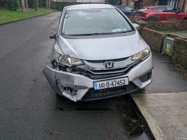 Honda Fit Hatchback, Petrol Hybrid, 2014, Silver