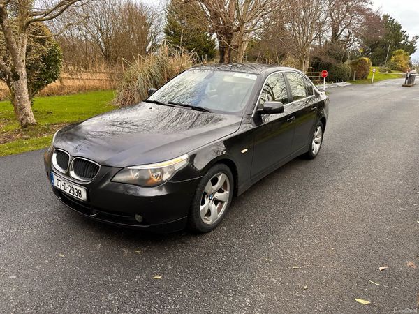 BMW 5-Series Saloon, Diesel, 2007, Black