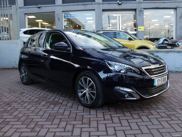 Peugeot 308 Hatchback, Diesel, 2017, Blue