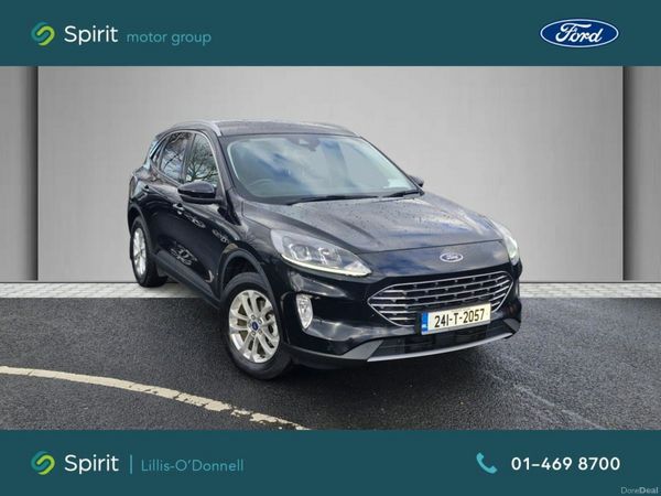 Ford Kuga SUV, Petrol Plug-in Hybrid, 2024, Black