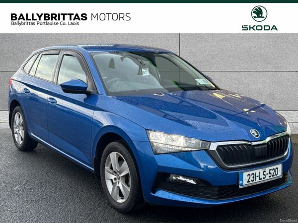 Skoda Scala Hatchback, Petrol, 2023, Blue