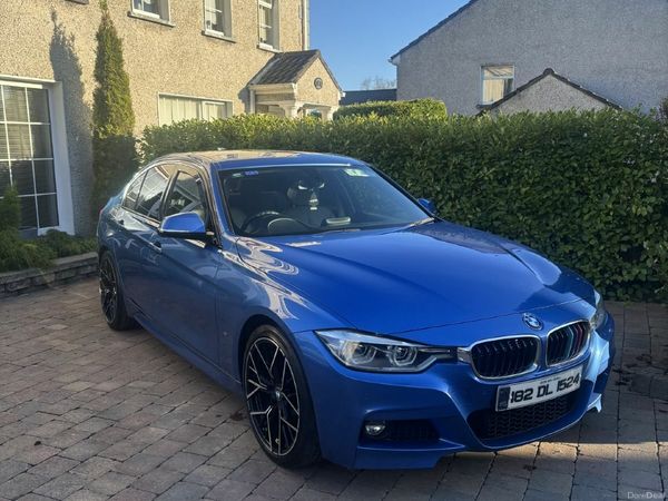 BMW 3-Series Saloon, Petrol Plug-in Hybrid, 2018, Blue