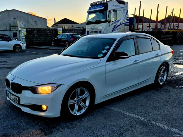 BMW 3-Series Saloon, Diesel, 2015, White
