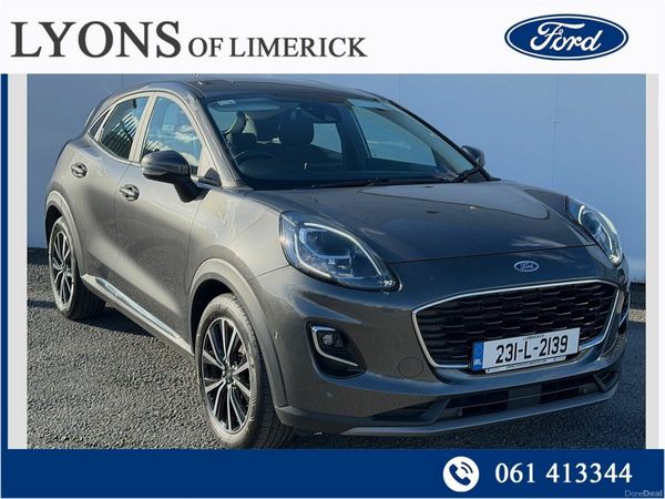 Ford Puma MPV, Petrol Hybrid, 2023, Grey